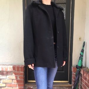 Resplendent vintage wool coat